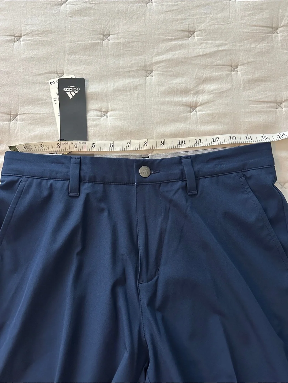 adidas Ultimate 365 Men’s Navy Flat-Front Performance Shorts